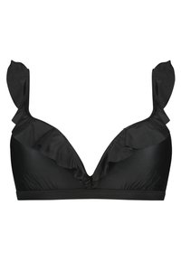 Beachlife RUFFLE  - Bikini pezzo sopra - donkergrijs