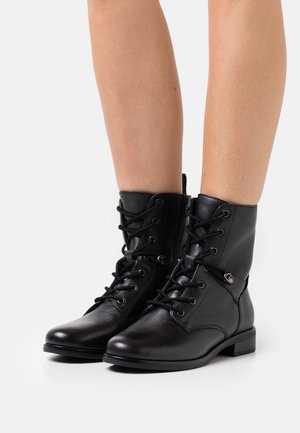 Anna Field Wide Fit Bottines à lacets - black