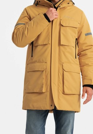 Wintermantel - mustard yellow