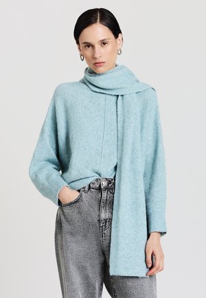 Strickpullover - acqua melange
