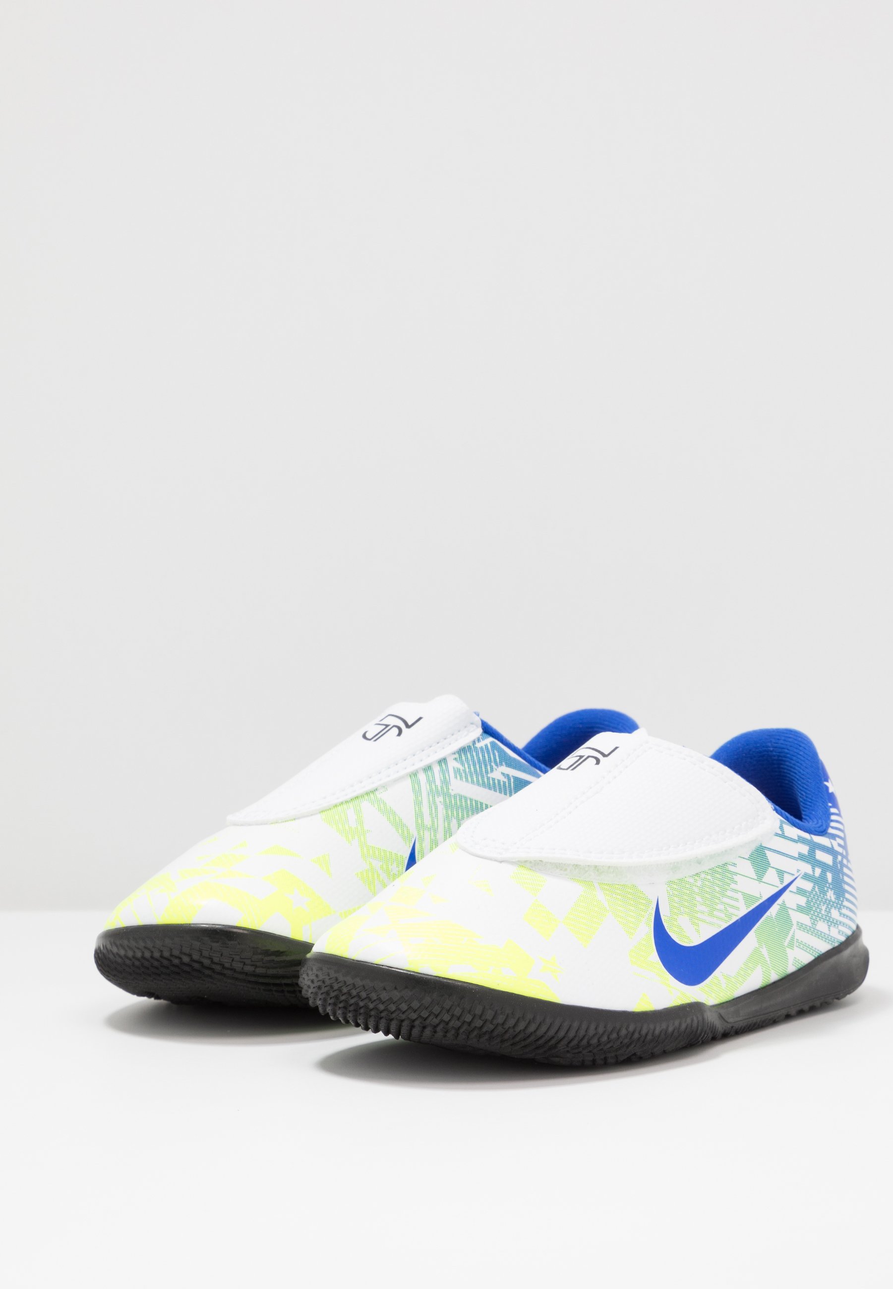 Nike Performance VAPOR 13 CLUB NEYMAR IC - Zaalvoetbalschoenen -  white/racer blue/volt/black/wit - Zalando.be