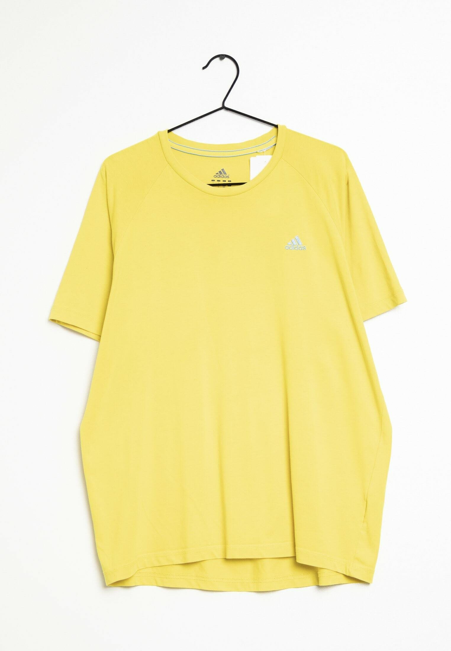 adidas retro t shirt yellow