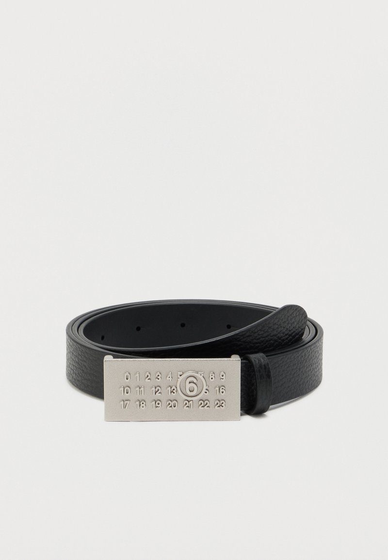 MM6 Maison Margiela NUMERIC BELT UNISEX - Öv - black