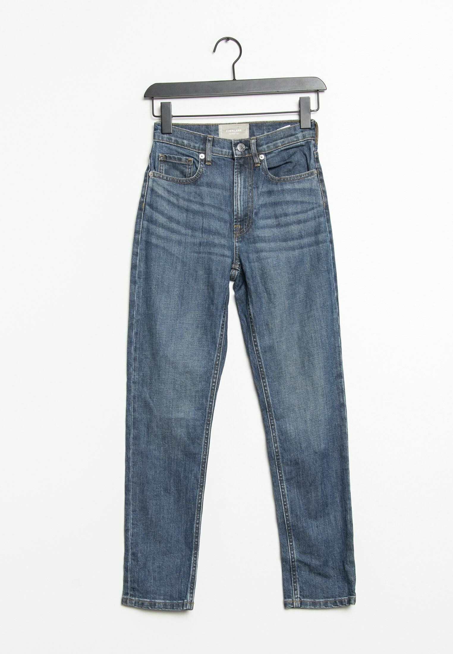 EVERLANE Straight leg jeans - blue/blauw - (Pre-owned) - Zalando.nl