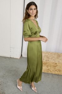 Never Fully Dressed MAY DRESS - Koktailové šaty/večierkové šaty - green