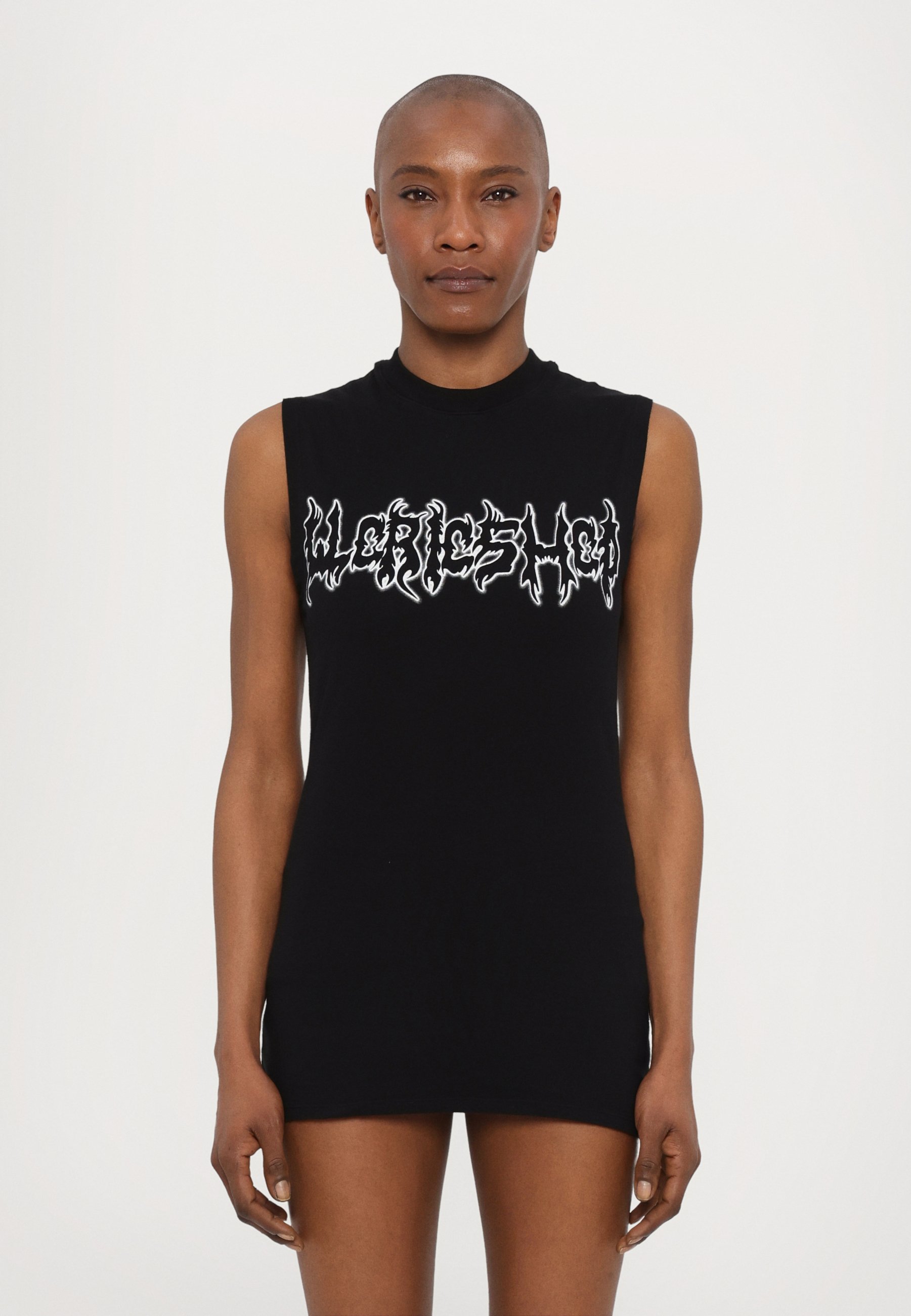 Mie_yamDeuxieme dignity sleeveless 032c SUPER BAD DRESS AND HOTPANTS - Jersey dress - faded black