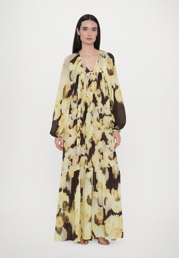 IRIS BLURRY SILK - Maxi dress