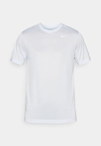 TEE NEW VENEER - Sports T-shirts - football grey/pure/white