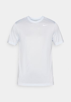 Nike Performance TEE NEW VENEER - T-skjorte til trening - football grey/pure/white