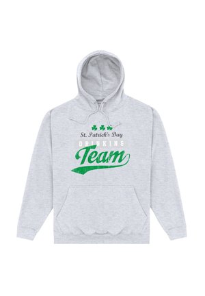DUKE SONS ST PATRICKS DAY DRINKING TEAM - Kapuzenpullover - heather grey