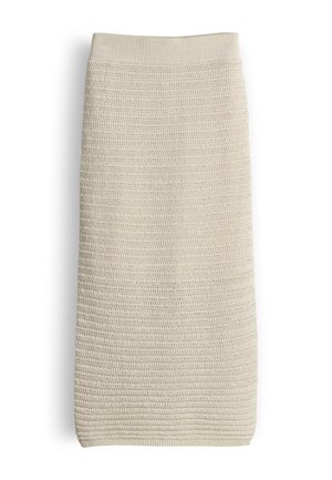 OPUS MODERN CLEAN SOFT LOOK - Bleistiftrock - natural glaze