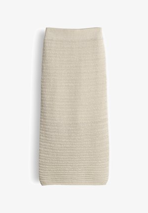 OPUS MODERN CLEAN SOFT LOOK - Bleistiftrock - natural glaze