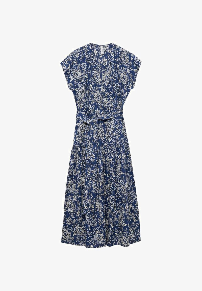 Mango Robe chemise dark blue/bleu marine - Main Image