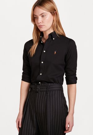 HEIDI LONG SLEEVE - Skjortebluse - black
