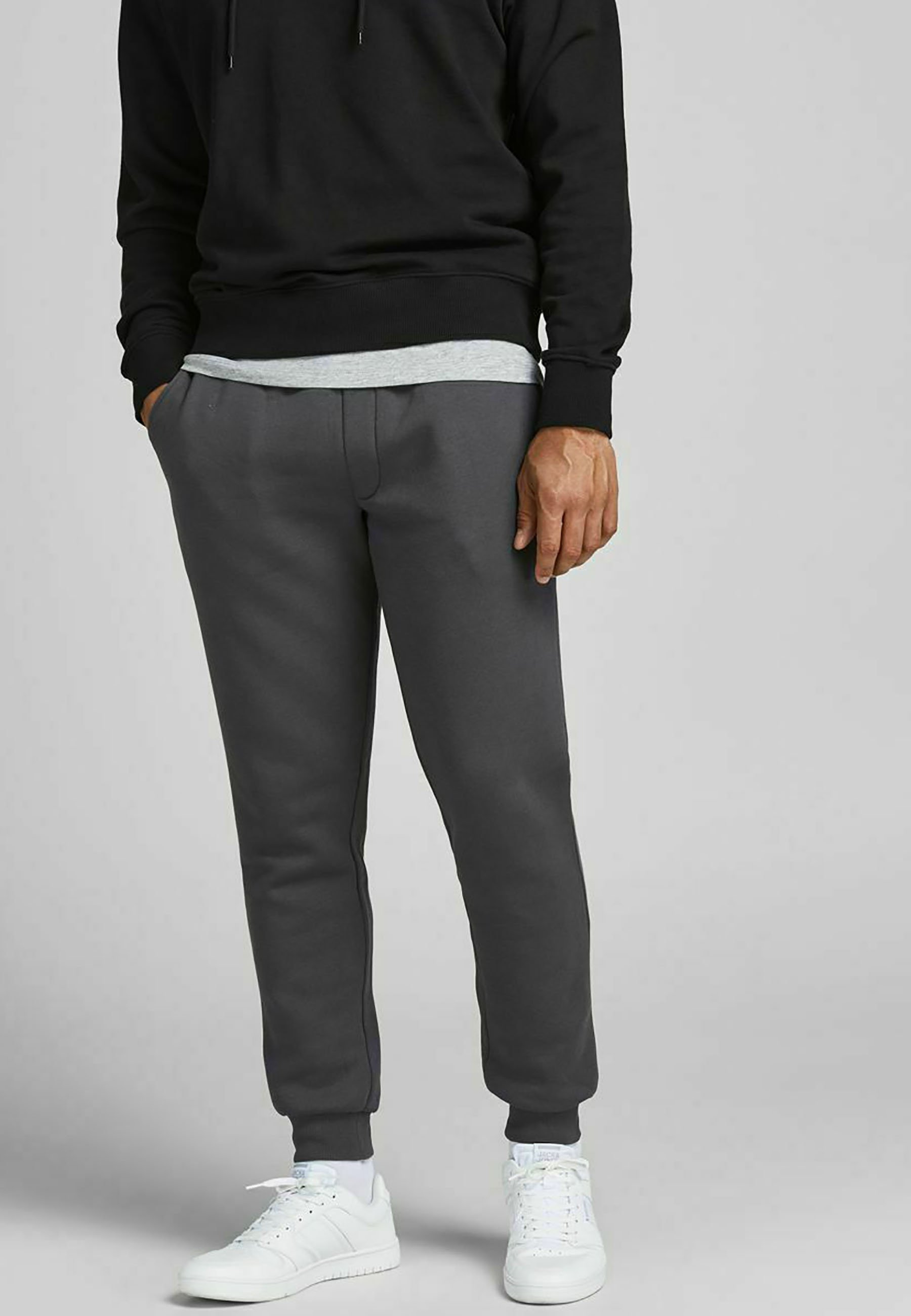 Jack \u0026 Jones GORDON - Pantaloni sportivi - asphalt/grigio scuro - Zalando.it