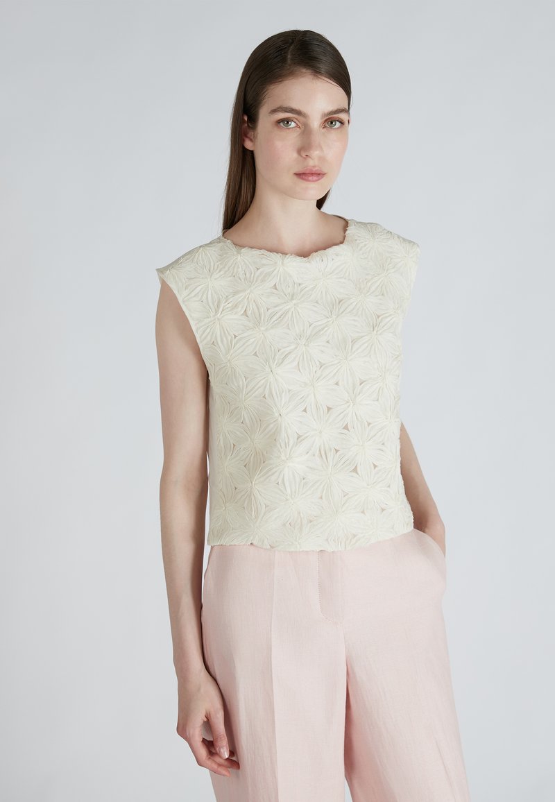 Slowear GLAN - Top - ivory