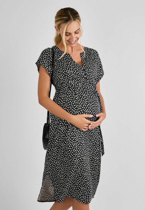 BUTTON FRONT - Blusenkleid