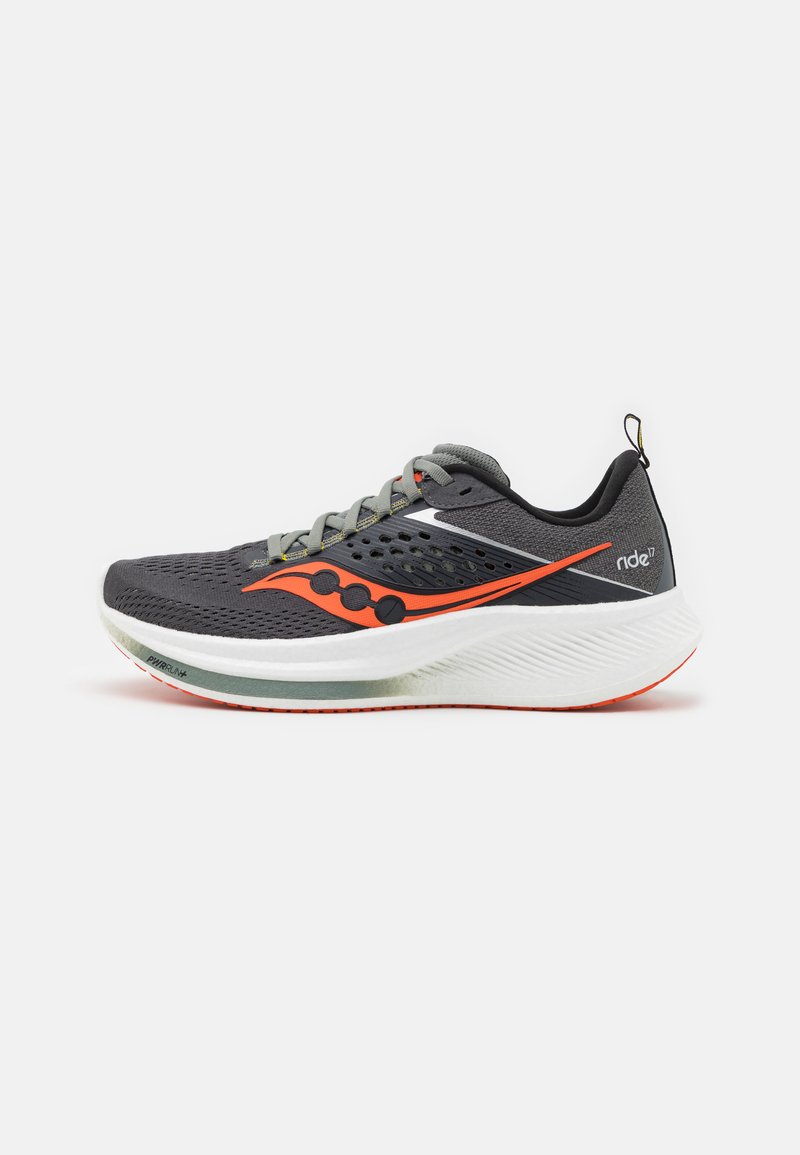 Saucony RIDE 17 - Hardloopschoenen voor op de weg - shadow/pepper