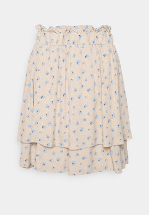 Falda acampanada - beige