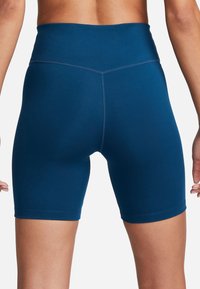 Nike Performance ONE - Leggings - valerian blue/white