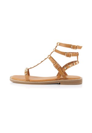 CORALIE - Riemensandalette - tan