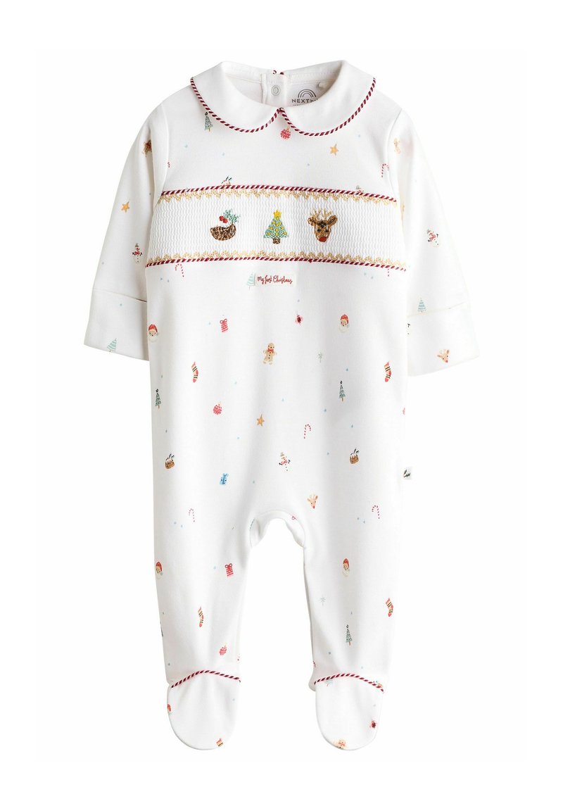 Next COLLARED CHRISTMAS - REGULAR FIT - Alvóruha - white