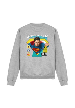 Cotton Soul, SUPERMAN 2025 COMIC FLIGHT - Sweatshirt - mottled light grey