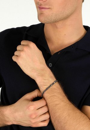 Maserati, Bracciale - blue stainless steel
