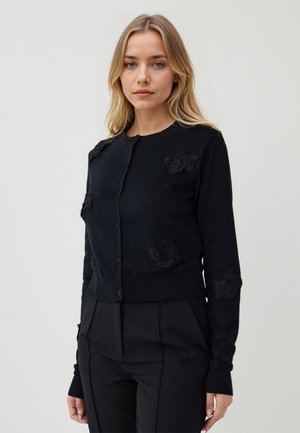 Strickjacke - black