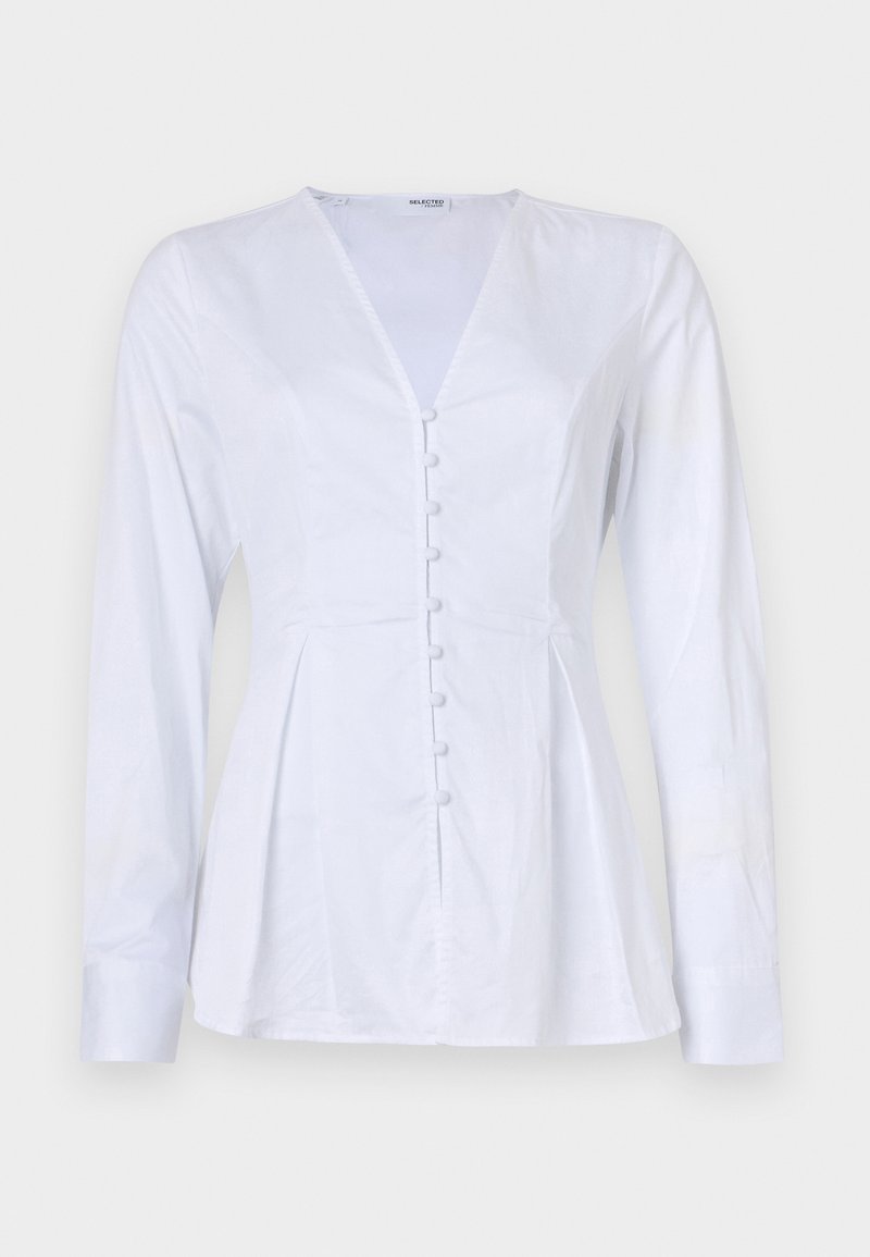 Selected Femme Hemdbluse weiß