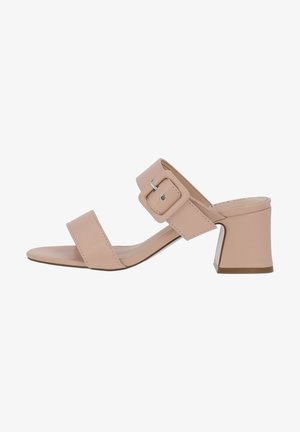 Palado Pantofle na podpatku - beige