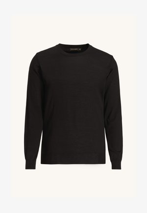 Oscar Jacobson MIGUEL ROUNDNECK - Trui - black tile