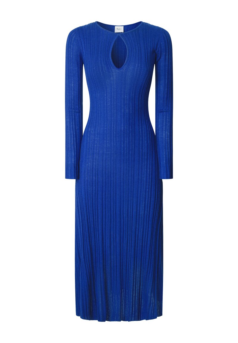 Pepe Jeans Gebreide jurk blauw Pepe Jeans Gebreide jurk blauw