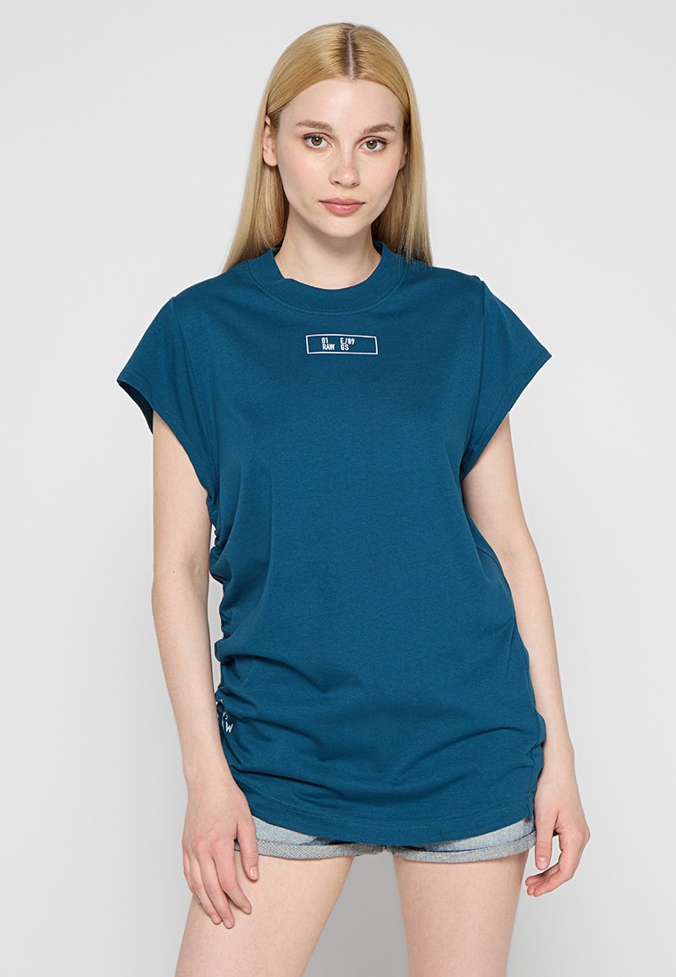 G-Star T-shirt print petrol G-Star T-shirt print petrol