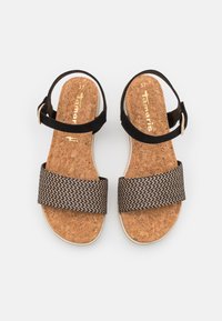 Tamaris Plateausandalette - black