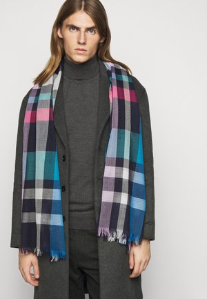 MADRAS SCARF - Scarf - navy