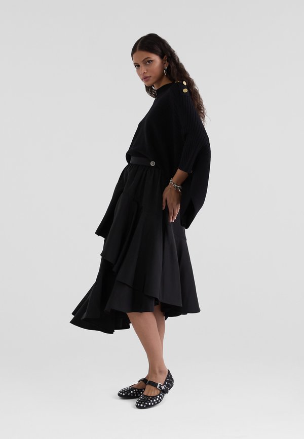 VOLUMINOUS RUFFLE SKIRT - A-line skirt4