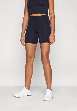 HIGH WAISTED LEGGINGS SHORTS FIT SMART - Trikoot - black