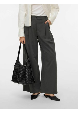 Broek - dark grey melange