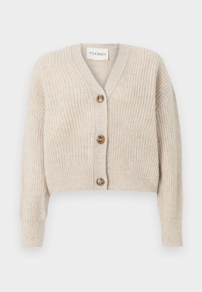 CLOSED CARDIGAN - Kardiganas - stone beige