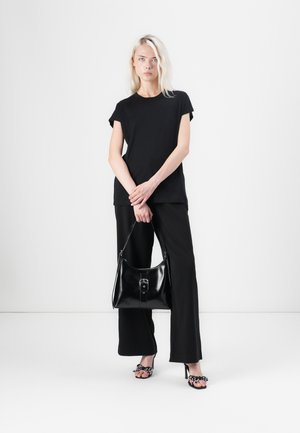 JXASTRID BOXY EVERY TEE 2 PACK - T-shirt - bas - bright white/black