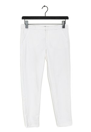 Mango Pantalones chinos - white