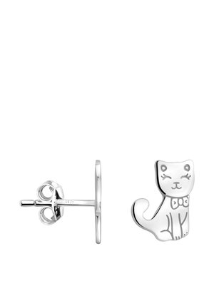 CAT - Ohrringe - silver coloured