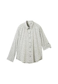 GEMUSTERTE - Button-down blouse - neutral tile design