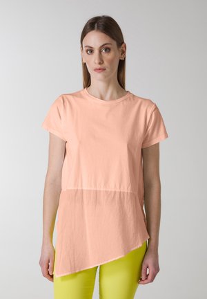 ASYMMETRICAL  - T-shirt basic - arancione chiaro