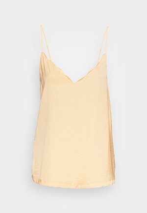 ONLY ONLDEBBIE SINGLET - Felső - straw