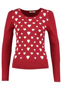 Molly Bracken Strickpullover - dark red