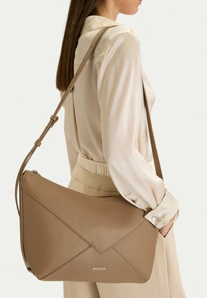 Gino Rossi, GINO ROSSI WOMEN'S HANDBAG BEIGE - Cross body bag - beige