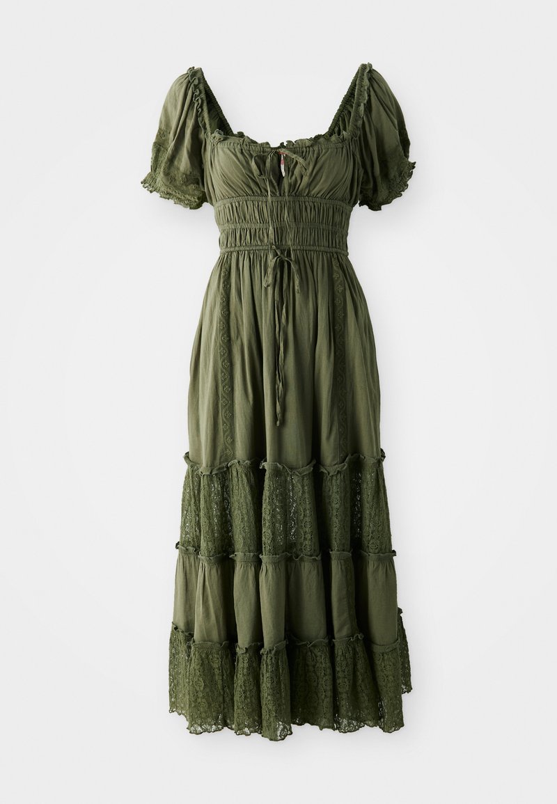 Free People FALLING SUN MIDI - Maxi dress - kelp/green - Zalando.co.uk Free People FALLING SUN MIDI - Maxi dress - kelp/green - Zalando.co.uk