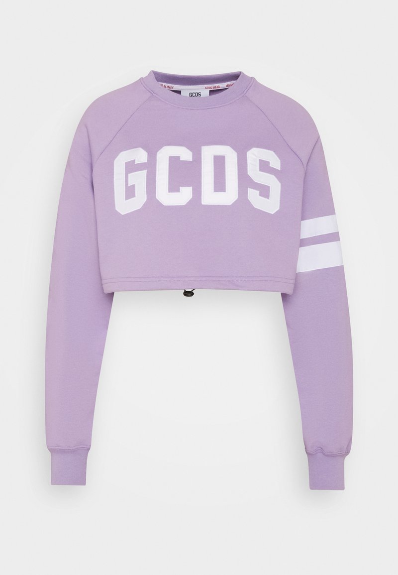 Damen Bekleidung | GCDS LOGO COULISSE CROP CREWNECK Sweatshirt lilac/flieder - UW46339 Damen Bekleidung | GCDS LOGO COULISSE CROP CREWNECK Sweatshirt lilac/flieder - UW46339